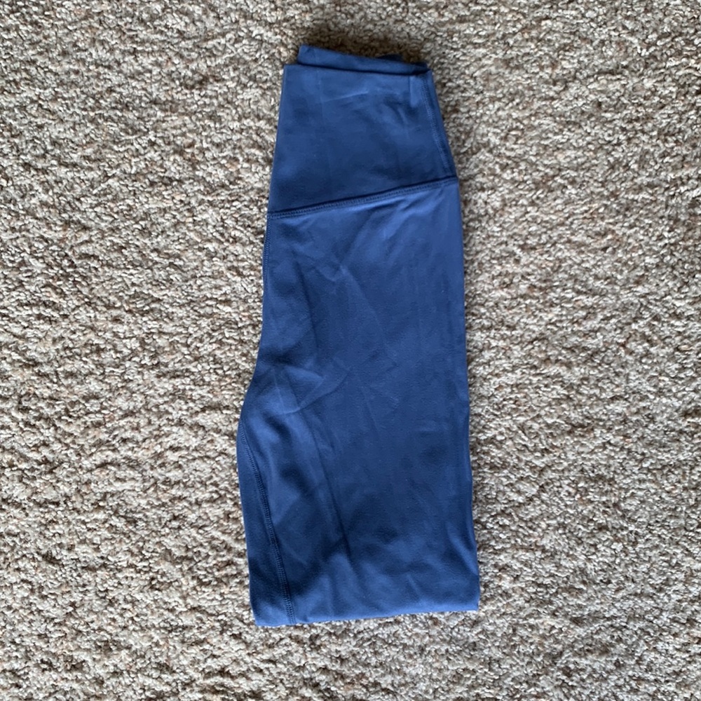 Balance Athletica blue leggings size S